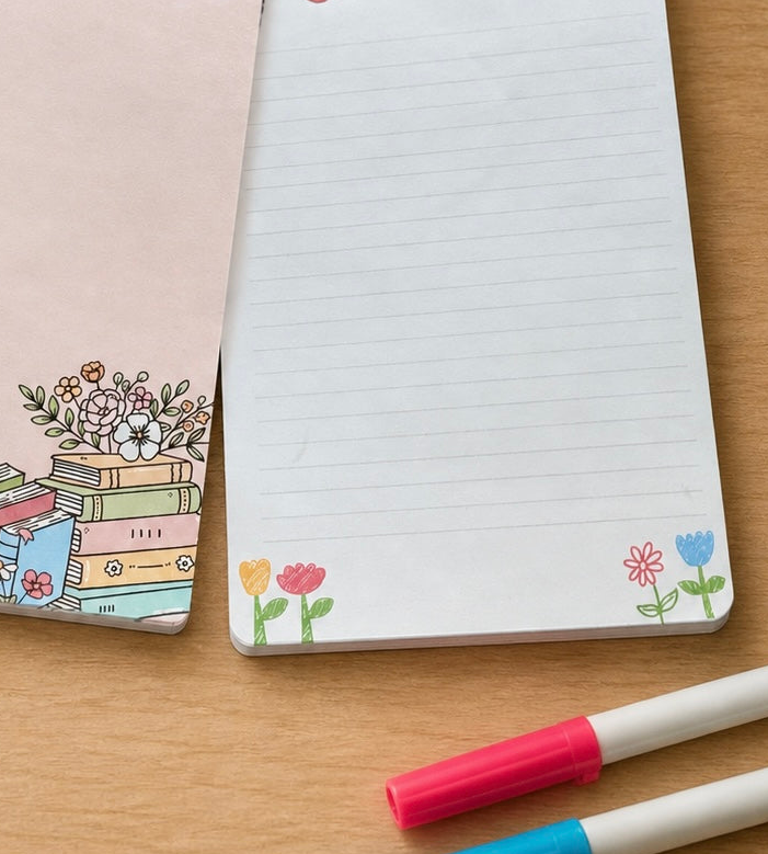 Personalized notepads